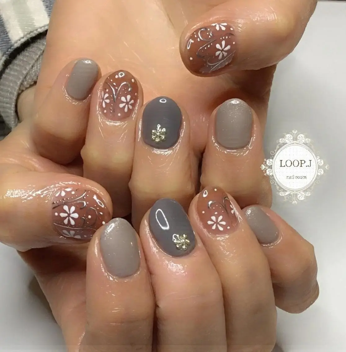 ネイル ハンドネイル おおくぼ めぐみのネイルデザイン