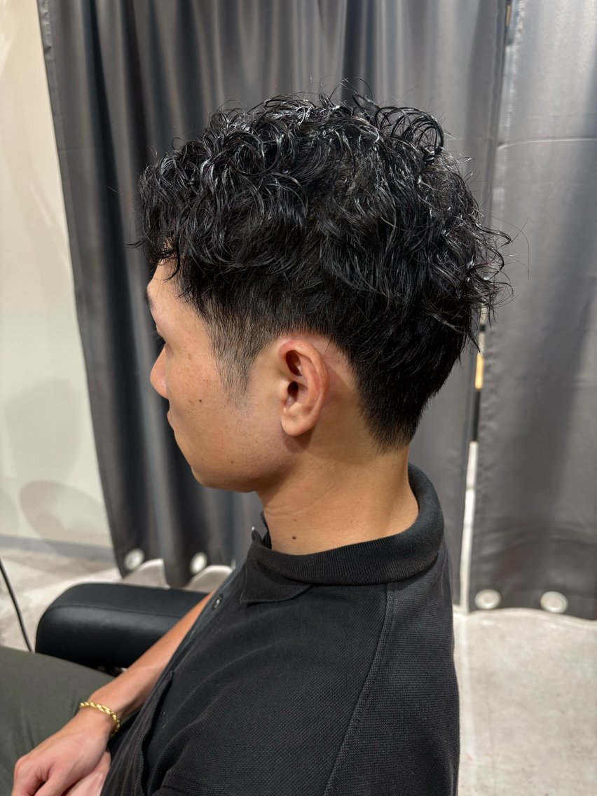 パーマ メンズ カット パーマ aina / n.w.hのヘアスタイル