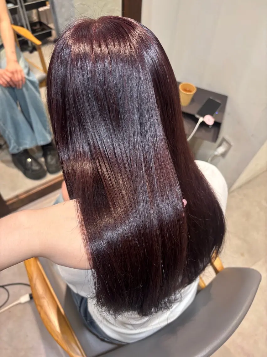 ミディアム ヘアカラー トリートメント roka ʜᴀʀᴜᴋᴀのヘアスタイル