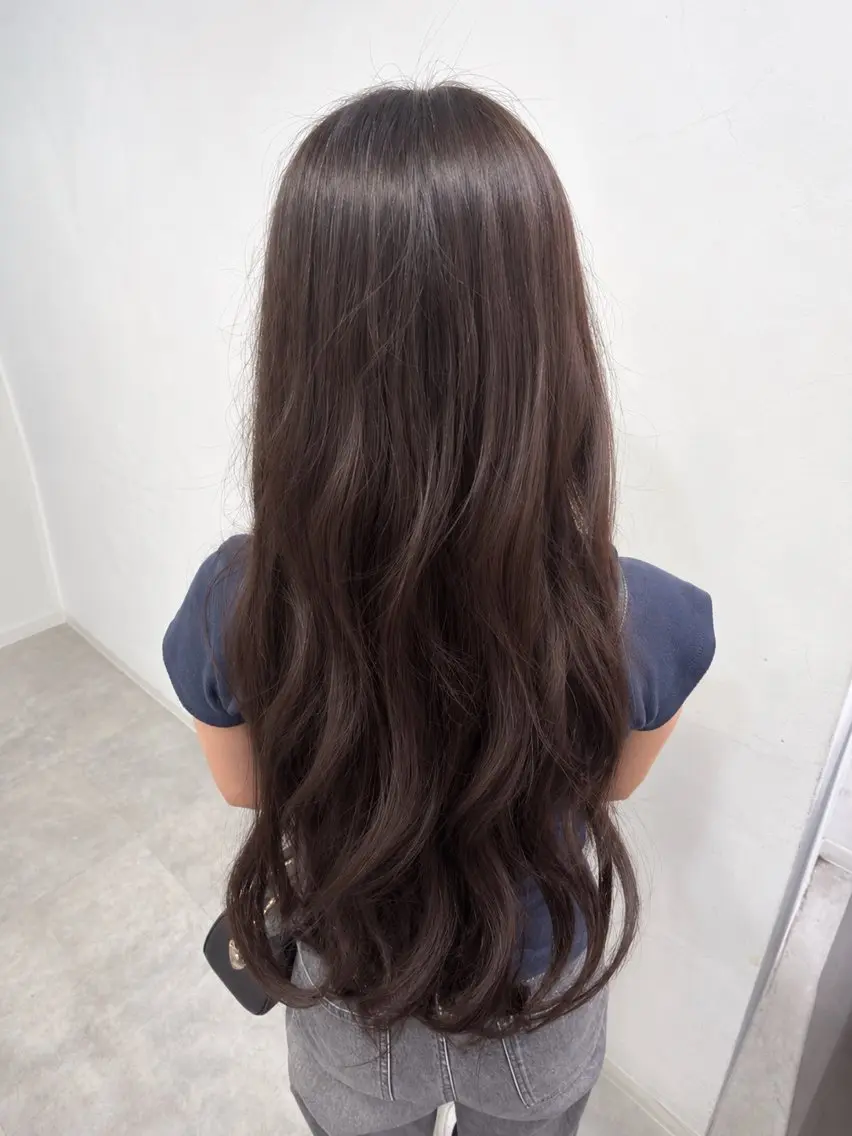 ロング 韓国風ヘア 内倉 侑空のヘアスタイル