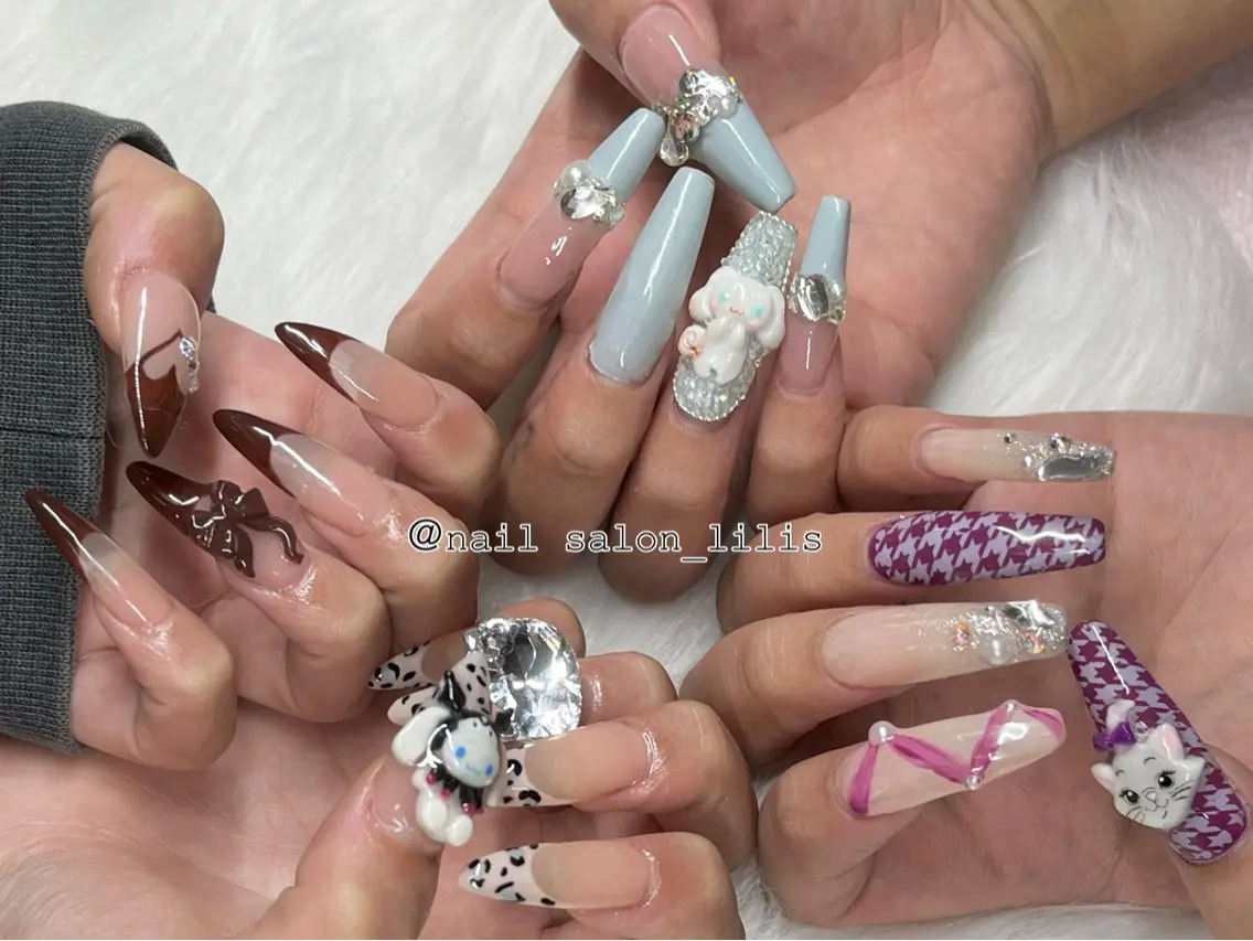 ネイル スカルプネイル nailsalon Lilisのネイルデザイン