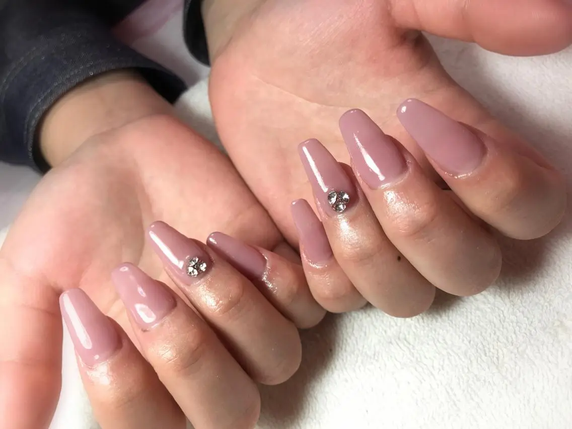 ネイル ワンカラーネイル Era nailのネイルデザイン