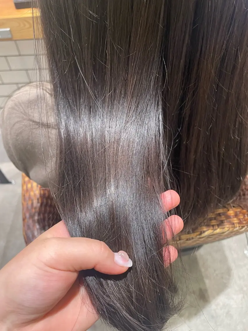 ロング 透明感カラー/ カット🎀あつこ🎀のヘアスタイル