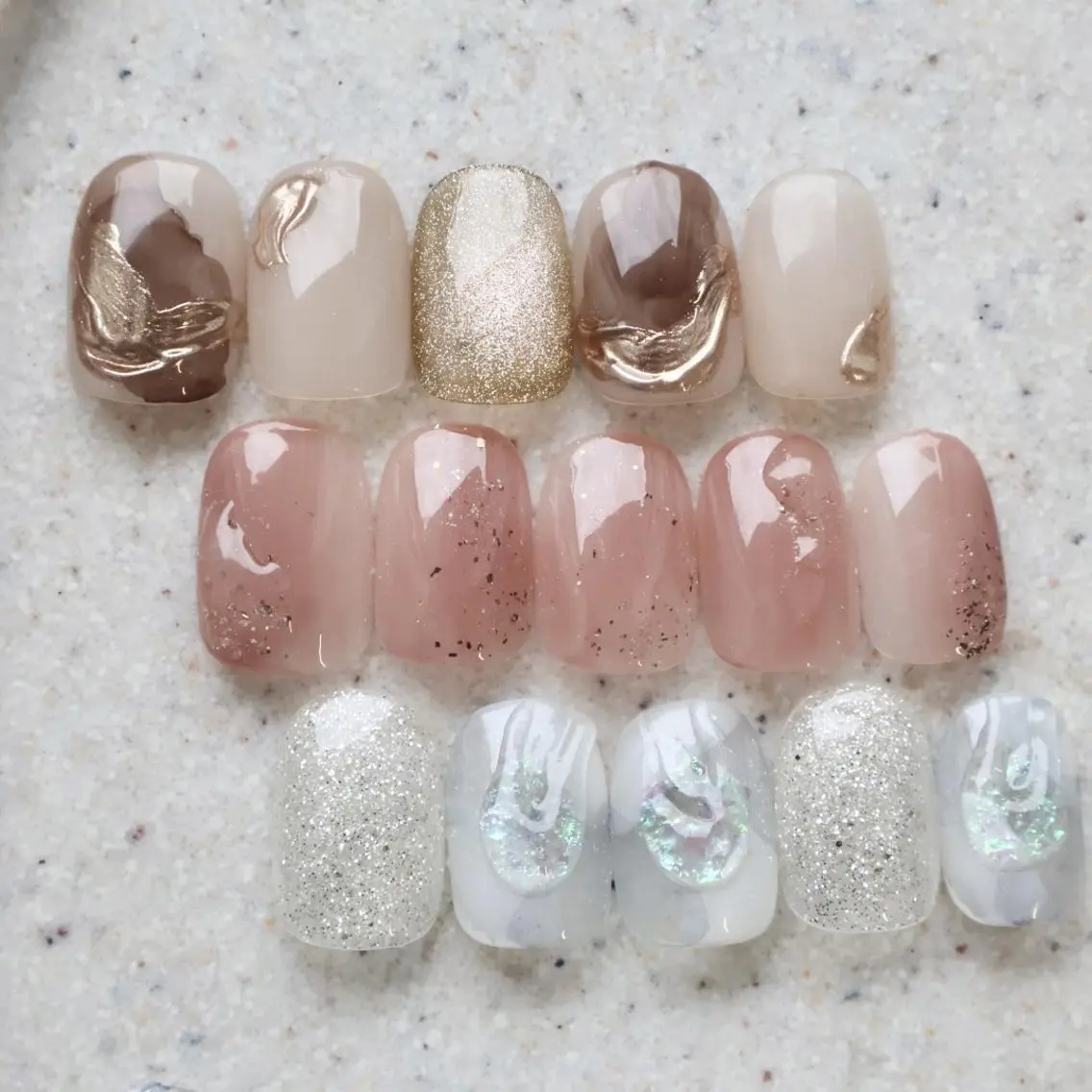 ネイル ハンドネイル tulle【チュール 】HIKARIのネイルデザイン
