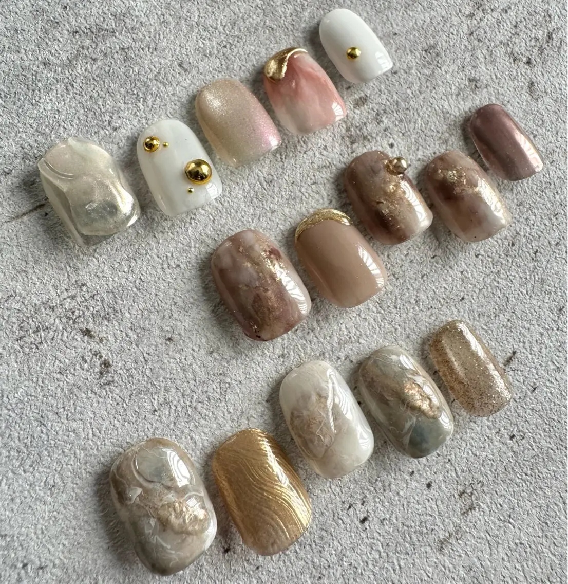 ネイル アートネイル ニュアンスネイル ハンドネイル Blé nailのネイルデザイン