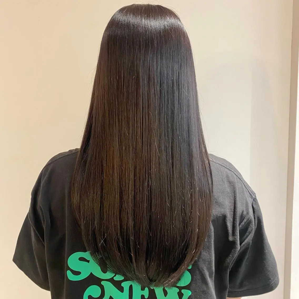 ロング 縮毛矯正 トリートメント 似合わせ美髪ヘア✨ 天王寺.阿倍野🌈のヘアスタイル