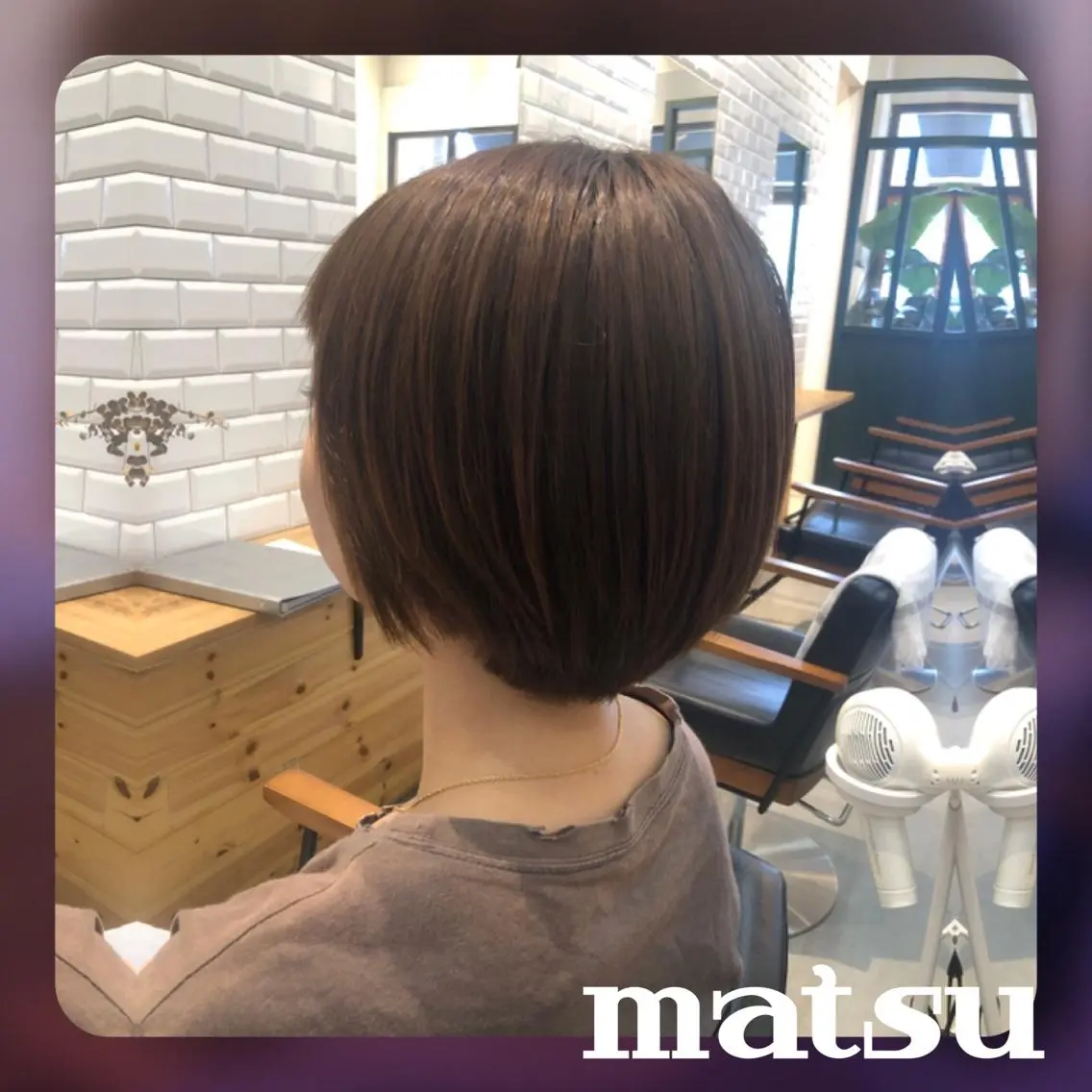 ショート ショートヘア カット MATSU 🌟個性派カラーのヘアスタイル