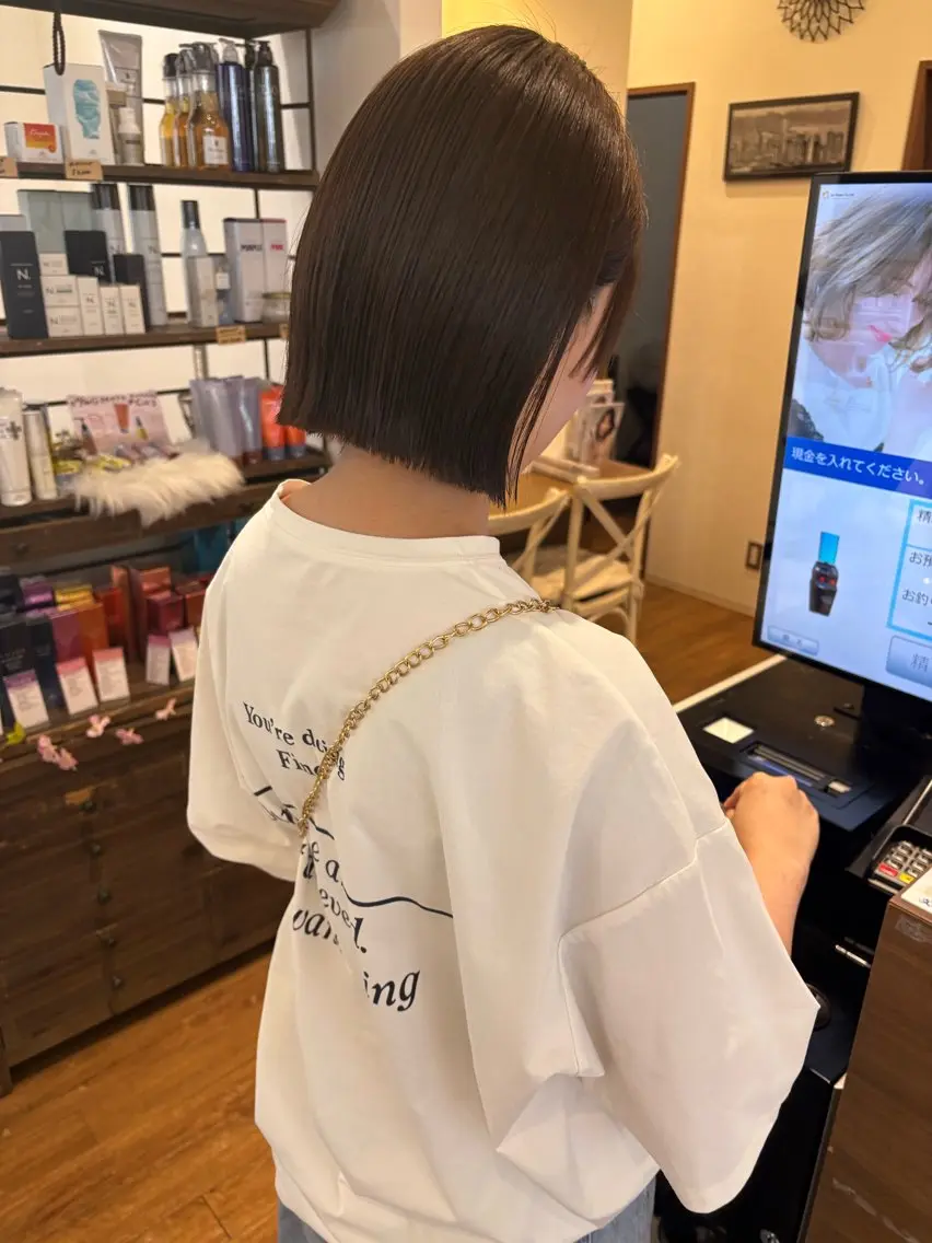 ショート カラーモデル募集中 💎成美のヘアスタイル
