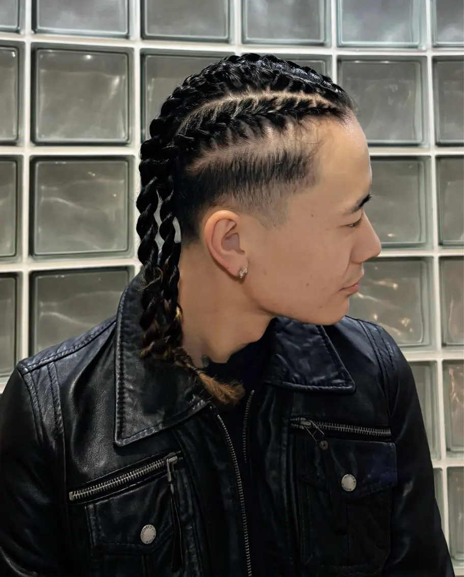 深田 勇獅郎のヘアスタイル