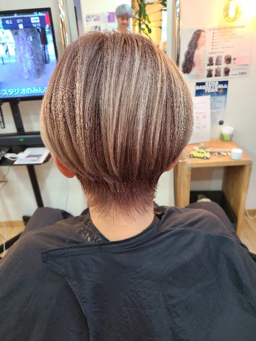 ショート シ マのヘアスタイル
