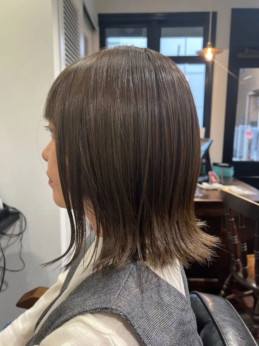 ミディアム ⭐️似合わせ⭐️/ ETOWA新宿/上村のヘアスタイル
