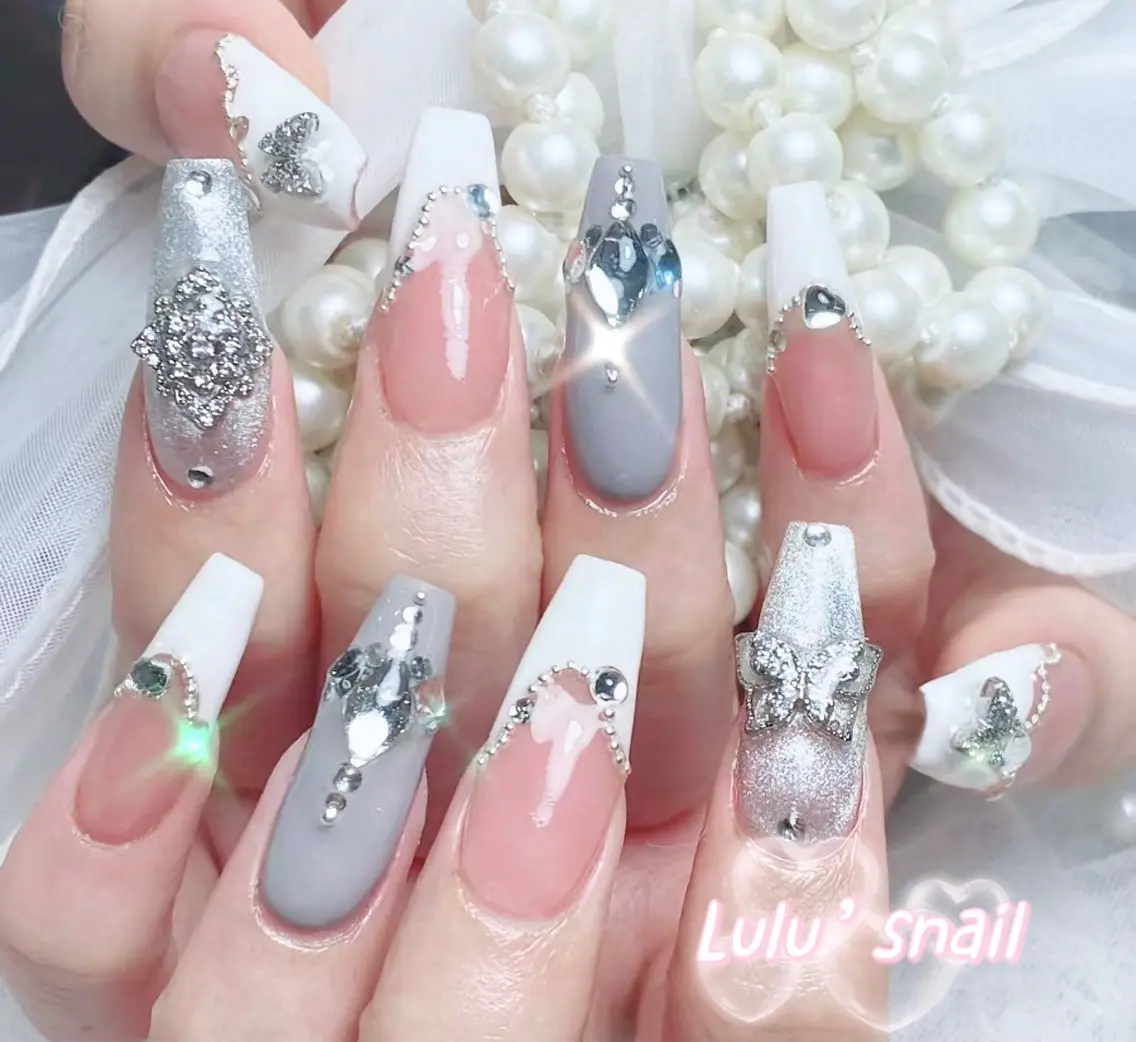 ネイル 長さ出し 持ち込み Zz nail salonのネイルデザイン