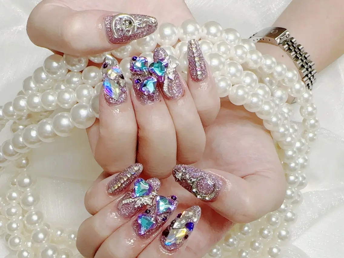 【Hand】大人気【オフ込】ゴージャスデザインやり放題130分¥9980の写真