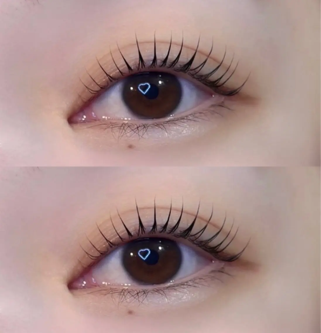 マスカラパーマ👀🎀ブラックコーティング付きの写真