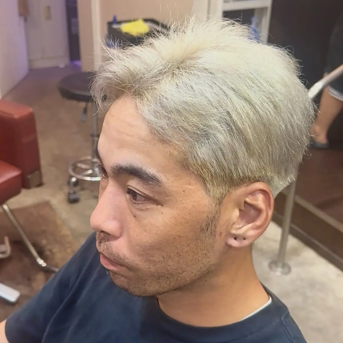 【メンズ限定】✨メンズカット➕ダブルカラー（ブリーチOK）✨の写真