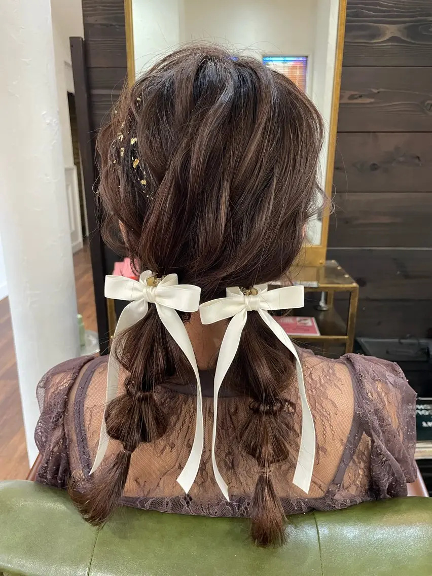 セミロング ヘアセット 下林 雅明のヘアスタイル