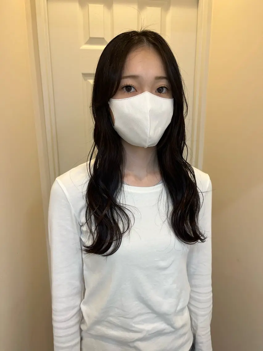 ロング ロング カット yuka/ロング/ レイヤーカットモデルのヘアスタイル