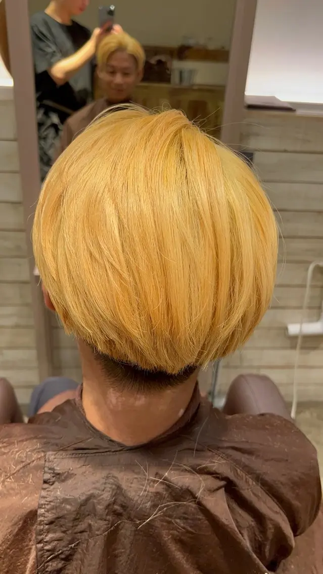 カラー キッズ ヘアカラー 透明感デザインカラー /髙橋/白髪ぼかし可のヘアスタイル