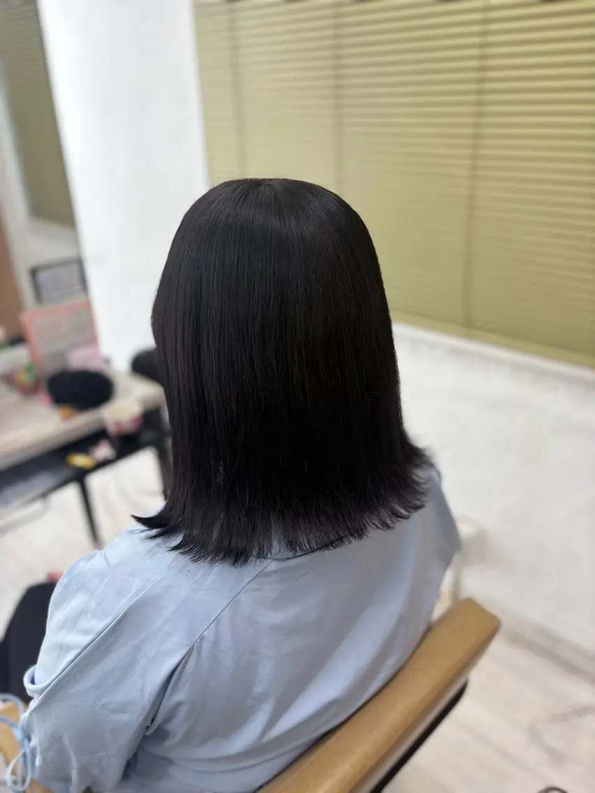 ミディアム カラー カット ヘアカラー トリートメント 暖色系カラー/ピンク Ririi🎀のヘアスタイル