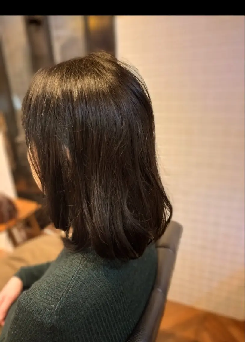 ミディアム レイヤーカット トリートメント カット 猪野 さやかのヘアスタイル