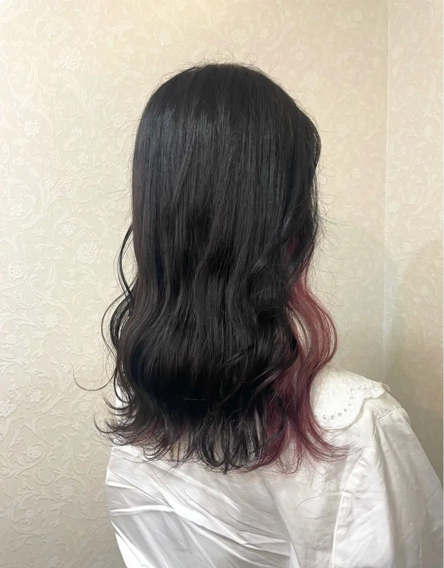 ミディアム 🎀ブリーチ/ エクステ/渋谷🎀のヘアスタイル