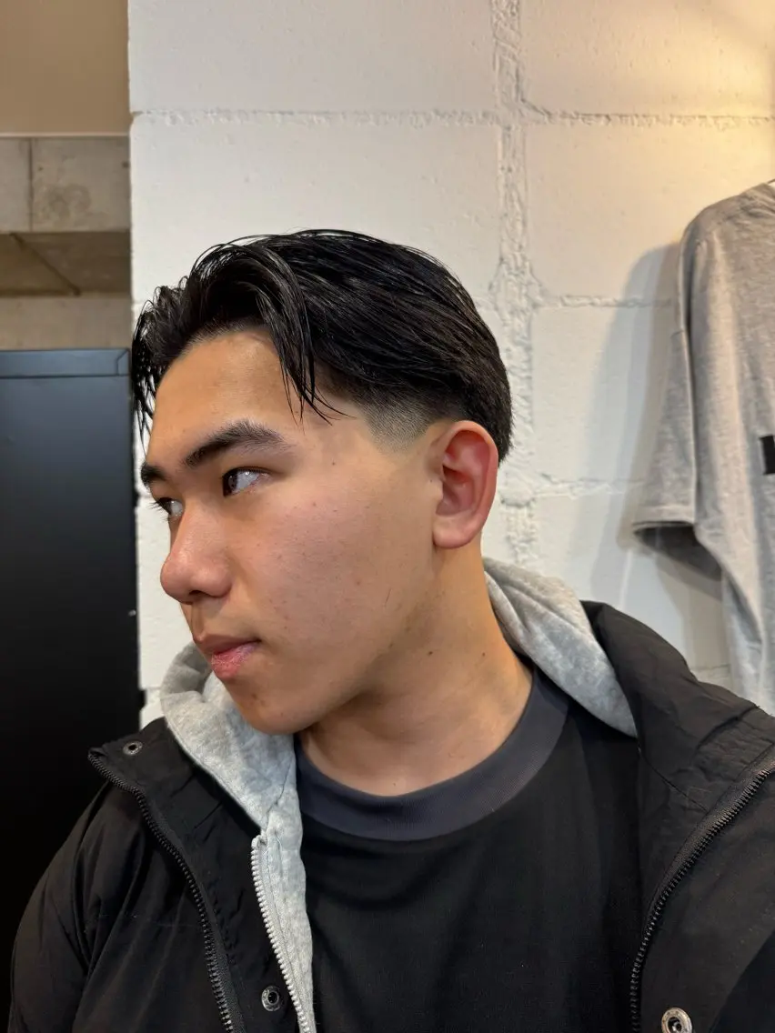 ショート メンズ 堀 琉冴のヘアスタイル