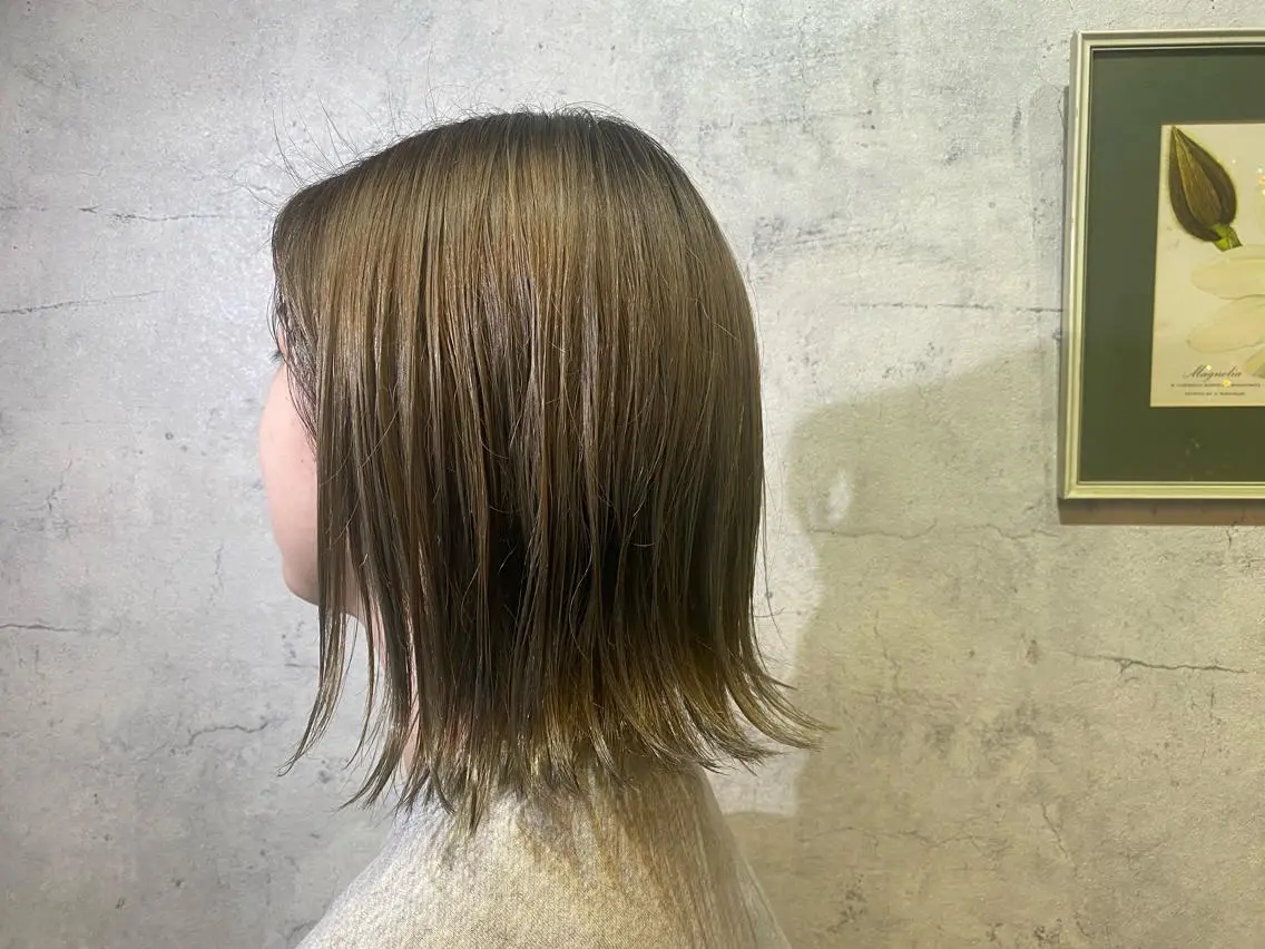 ショート カット ヘアカラー トリートメント vato バトのヘアスタイル
