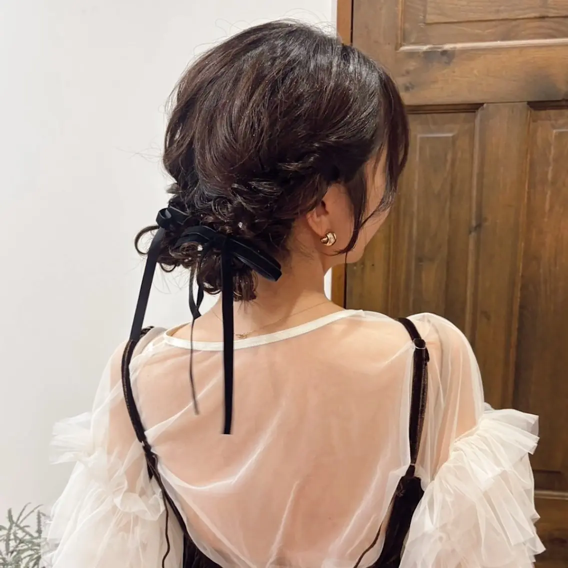 ミディアム ヘアアレンジ ヘアセット ZAZA KANNA🌺のヘアスタイル