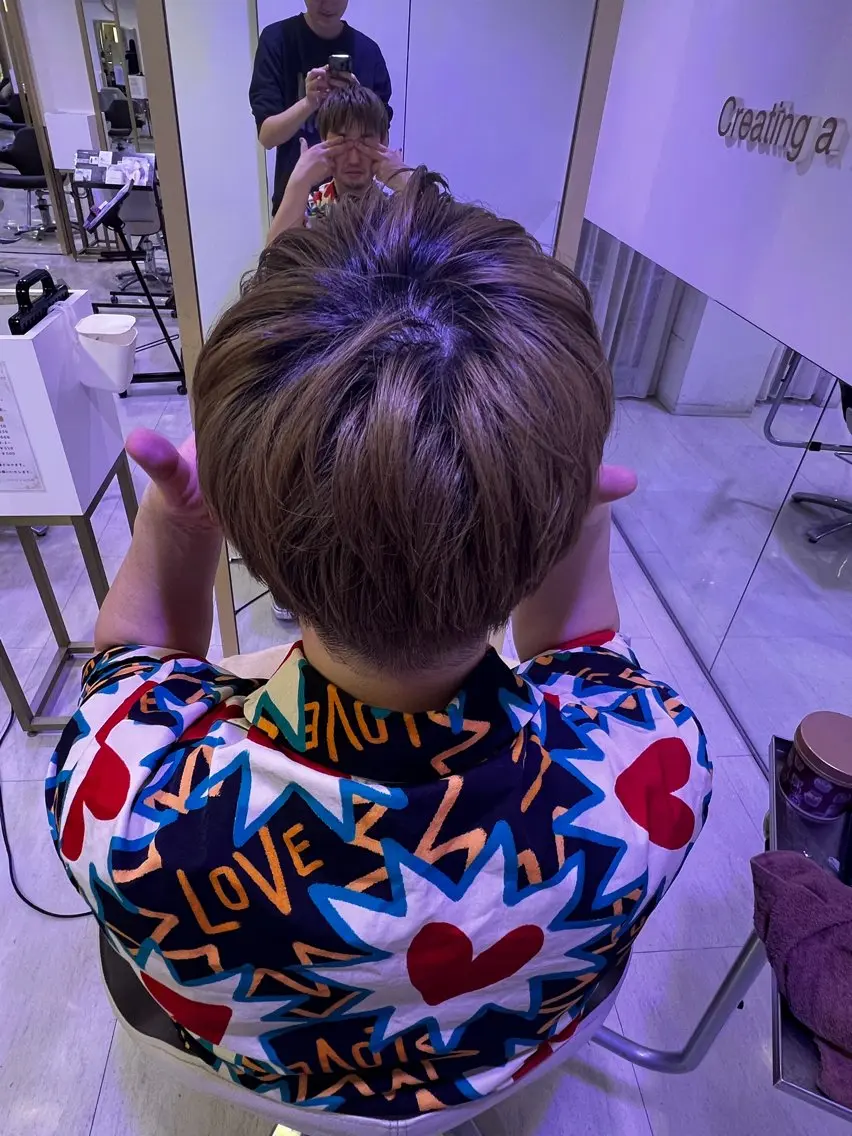 メンズ 秋山 空澄のヘアスタイル