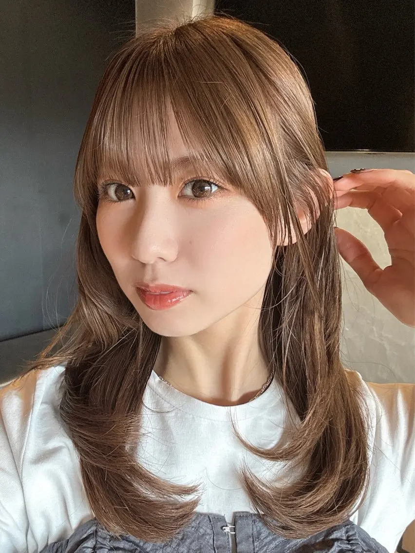 【🌈5月限定価格🌈】透明感カラー🌿➕髪質改善トリートメント🧴➕Marbb🫧の写真