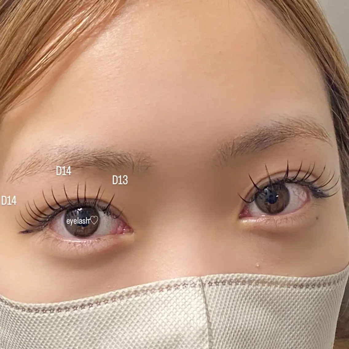 🧸ིྀフラットラッシュ140本🧸ིྀエクステオフ、仕上げコーティング無料🎀の写真