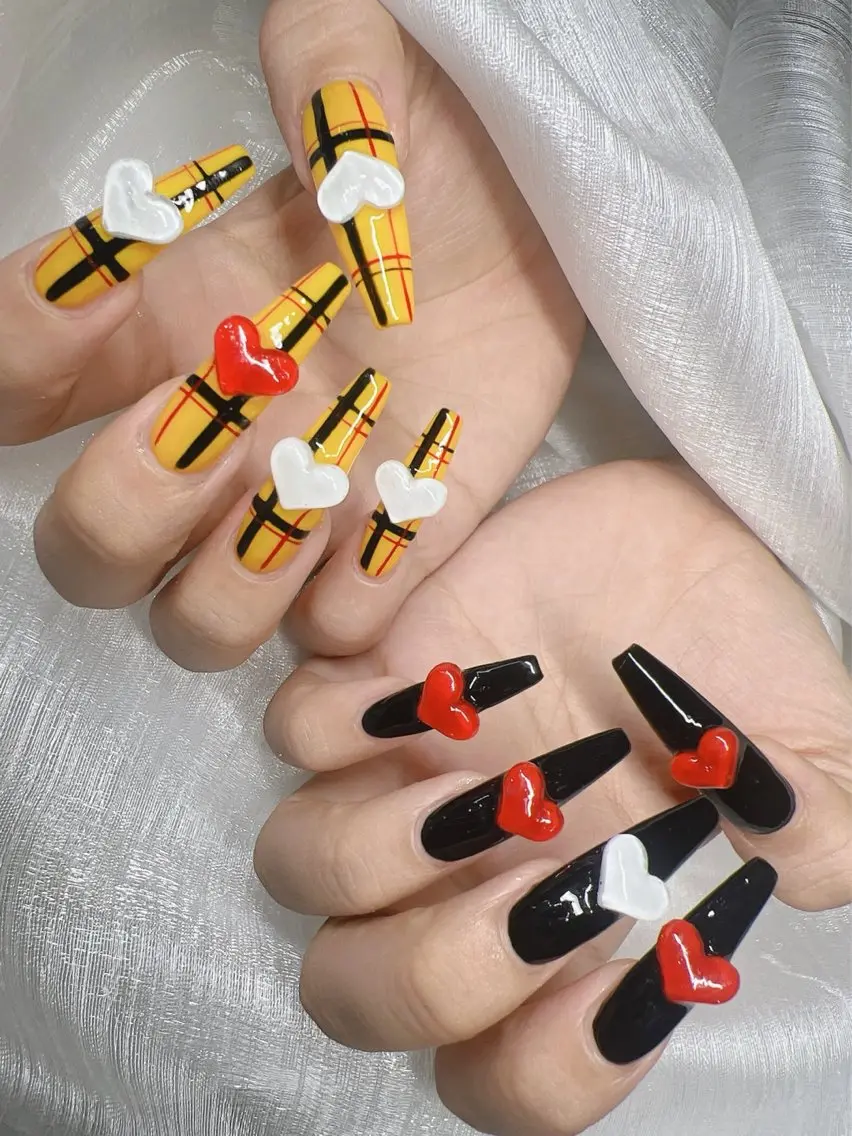 ネイル 長さ出し グラデーション 卒業式 キラキラネイル マグネットネイル ハンドネイル Lee Nails チップ長さだし専門店のネイルデザイン