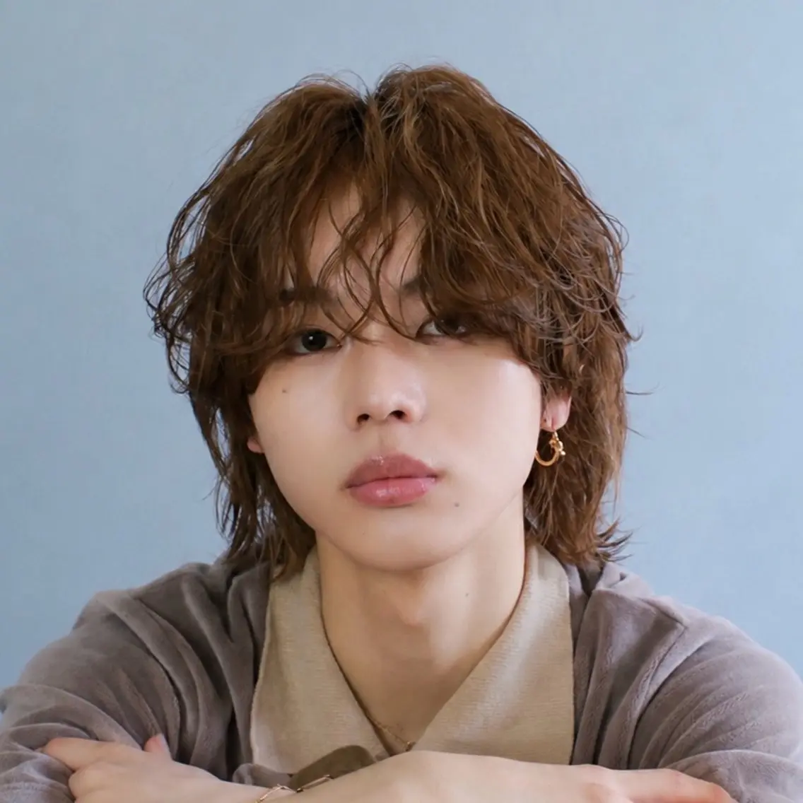 ミディアム カラー メンズ ヘアカラー トリートメント 韓国ヘアADOR HARUKIのヘアスタイル