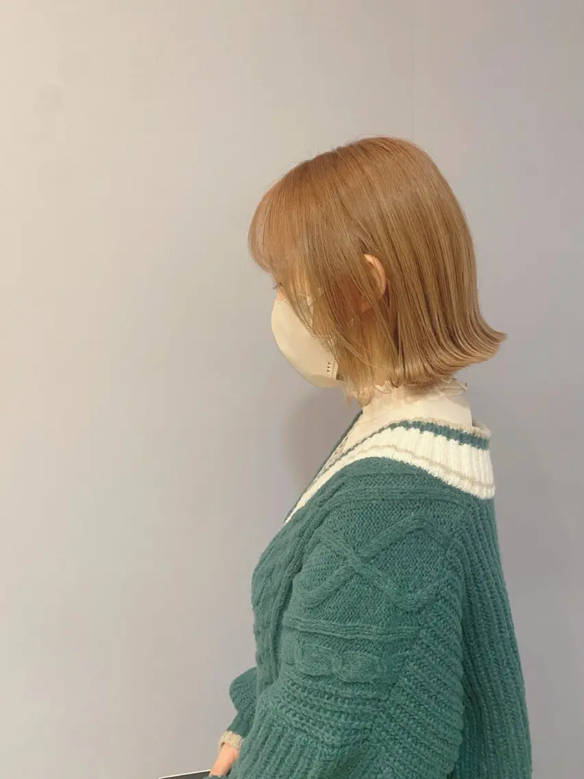 ショート カラー ヘアカラー トリートメント 宮原 佳苗のヘアスタイル