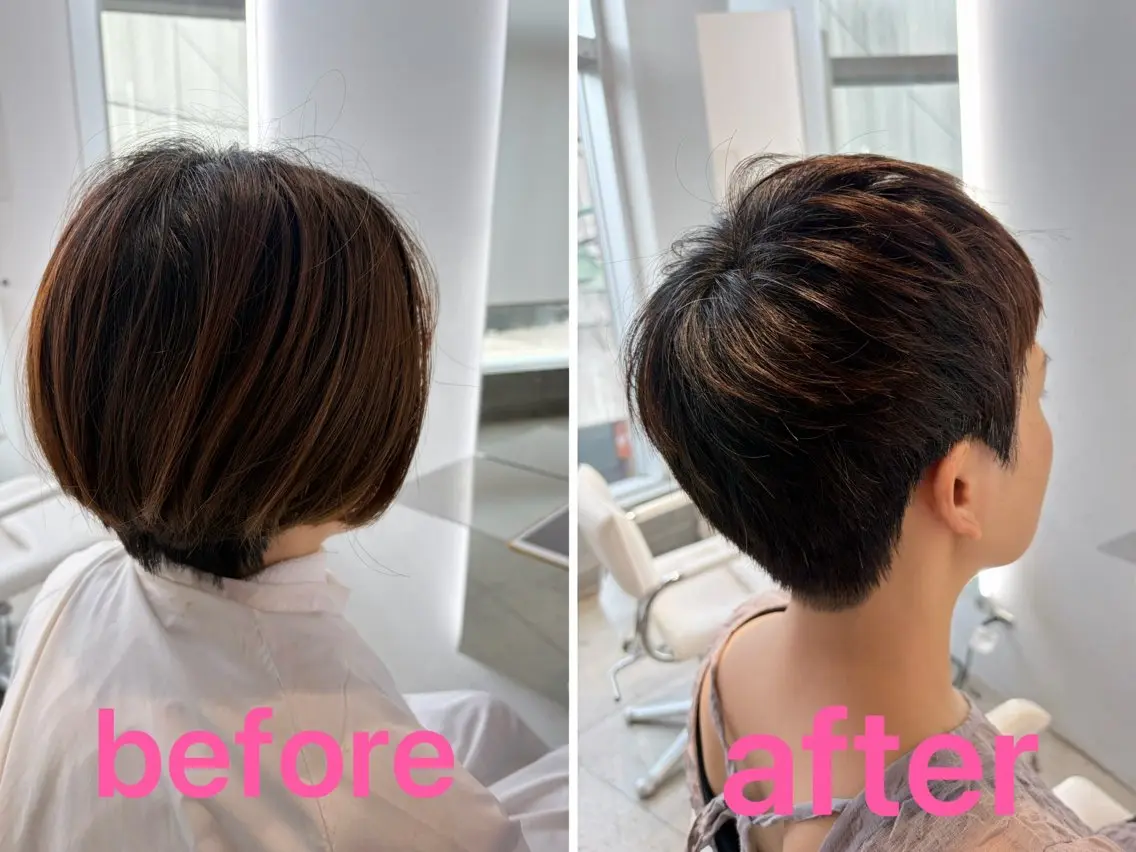 ショート 透明感🫶🏻今出 祐樹👍🏻のヘアスタイル