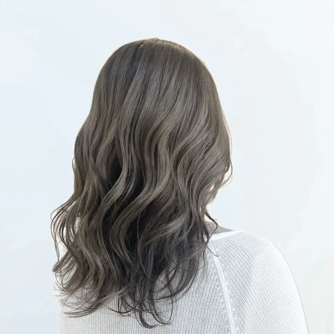 セミロング ヘアカラー 草津駅近｜ MAYAのヘアスタイル