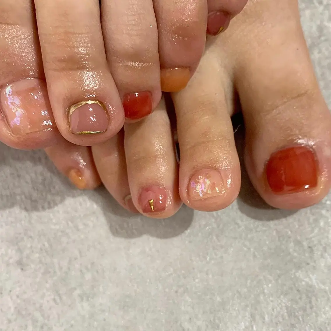ネイル フットネイル lylynail YUUKAのネイルデザイン
