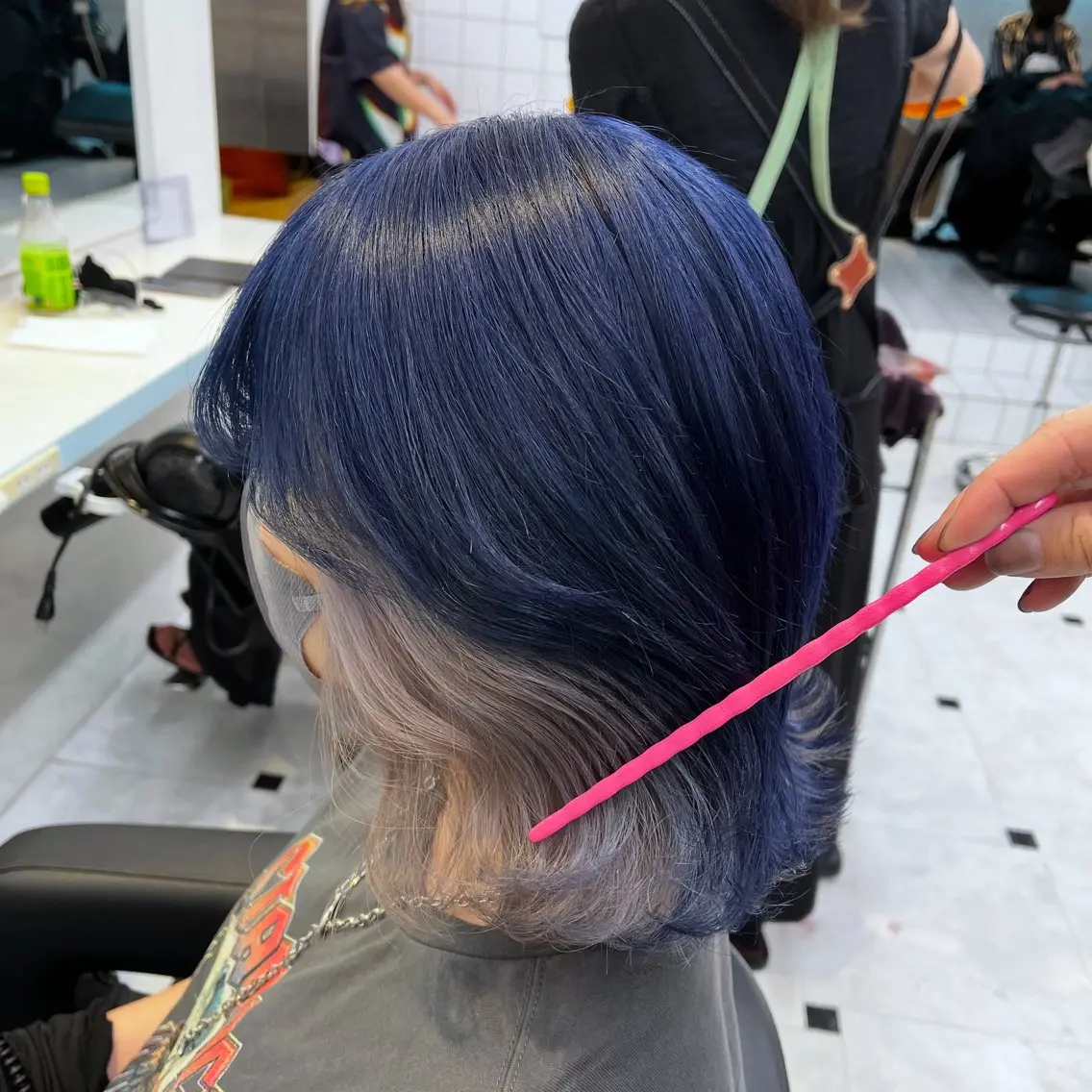 ショート カラー ヘアカラー トリートメント ブリーチカラー 🩵MIZUKIのヘアスタイル