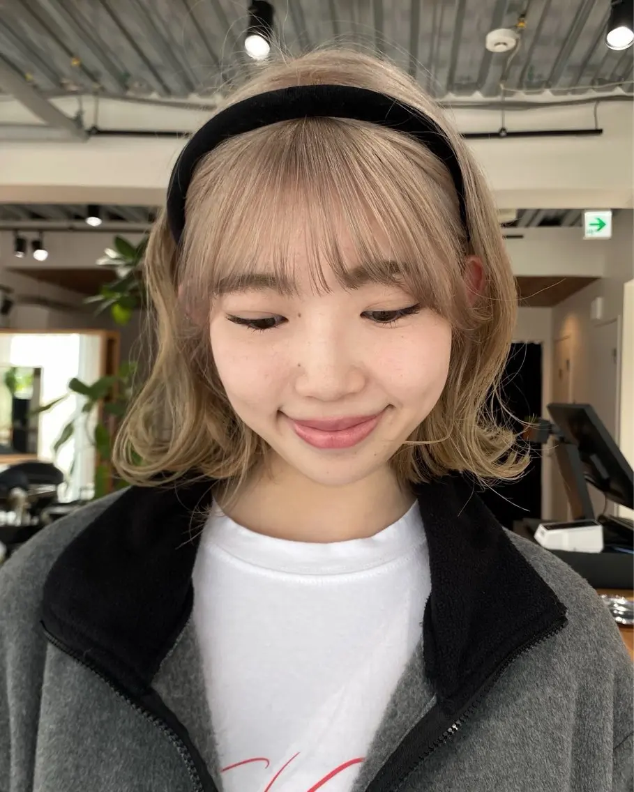 ミディアム カラー ヘアカラー トリートメント iroha/ n.w.h🎀のヘアスタイル
