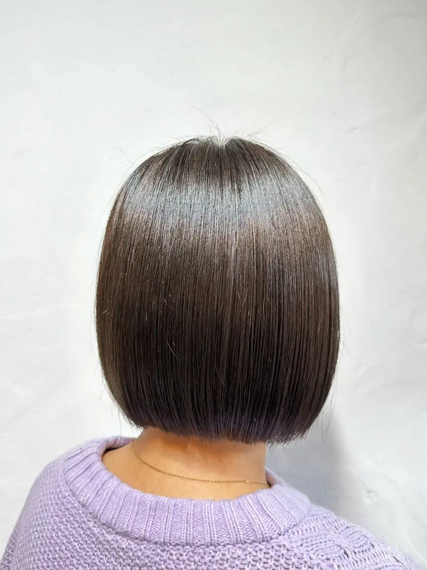 ショート ボブ ✨透明感カラー🌱 上村 舜のヘアスタイル