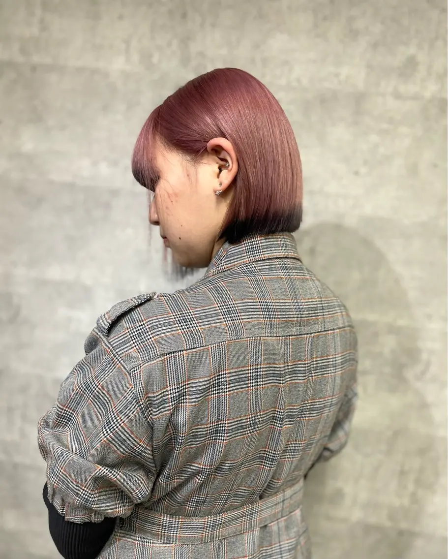 カラー yasuハイトーン/ デザインカラーのヘアスタイル