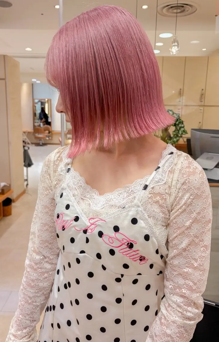 ショート 札幌ダブルカラー 富田のヘアスタイル