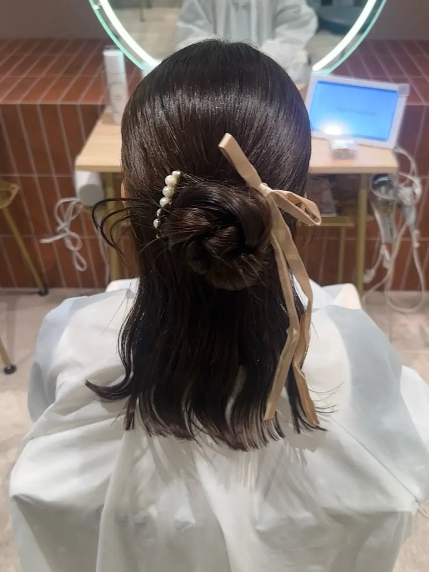 ミディアム 着付け サナ/ 立川美容師🪽のその他イメージ
