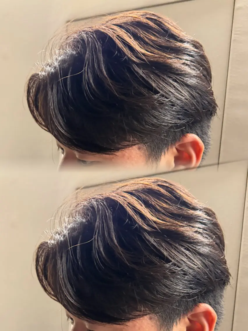 メンズ カット 縮毛矯正 縮毛矯正モデル募集中 SORAのヘアスタイル