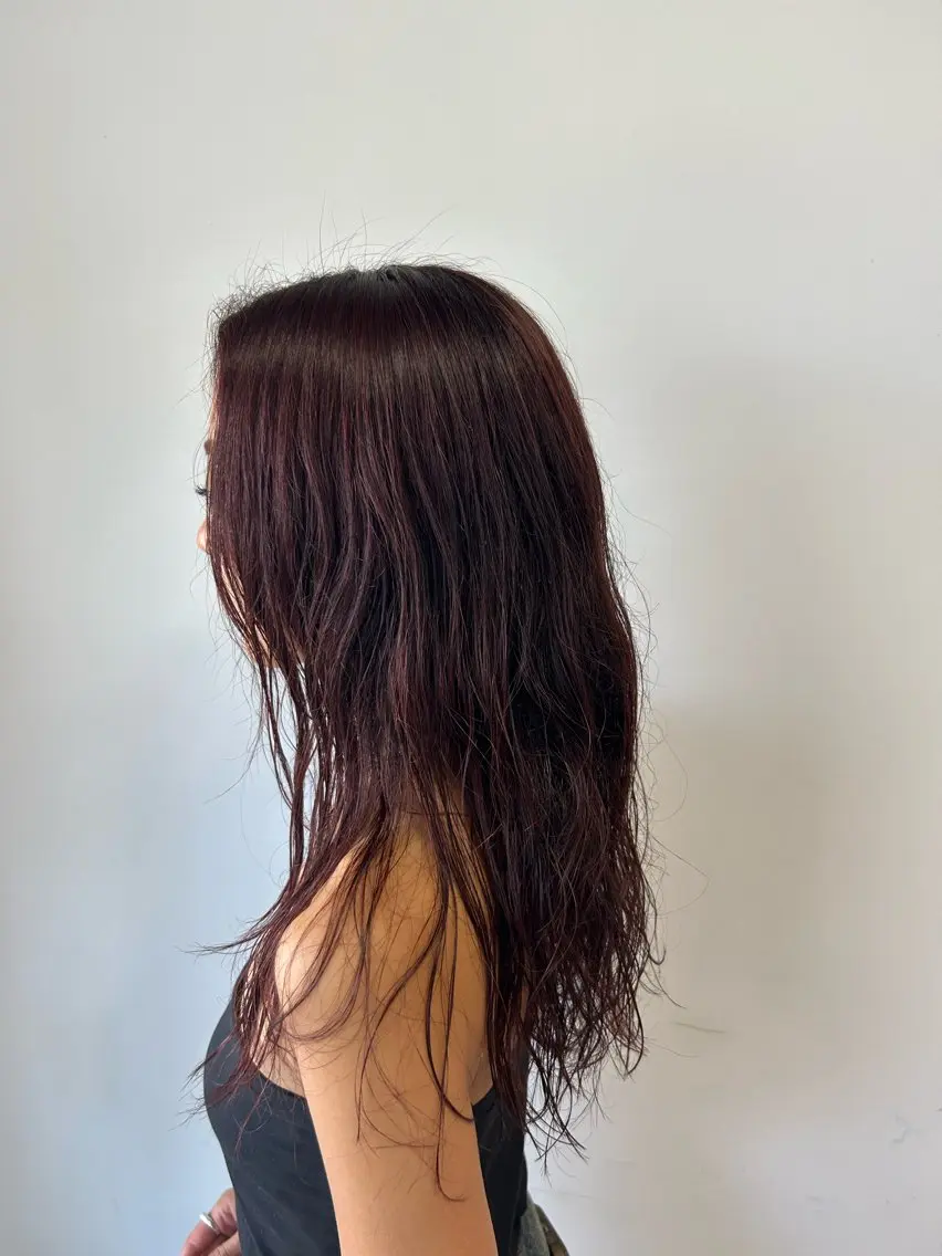 ロング カラー ヘアカラー 相澤 拳のヘアスタイル