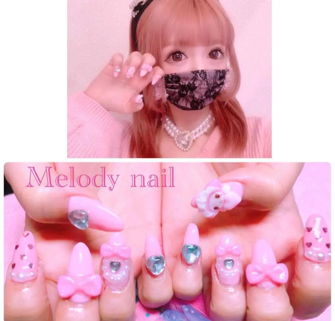 ネイル 桜ネイル Melody nailのネイルデザイン