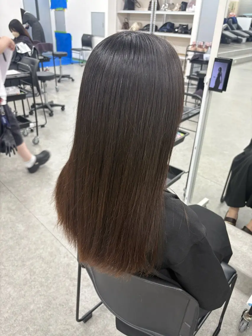 ロング カット トリートメント 💕мei 透明感カラー💕のヘアスタイル