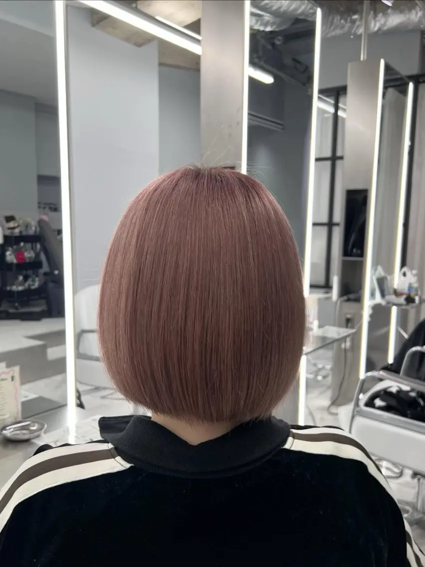 ショート カラー ブリーチ ヘアカラー kayo吉祥寺カラー モデル募集中✨のヘアスタイル