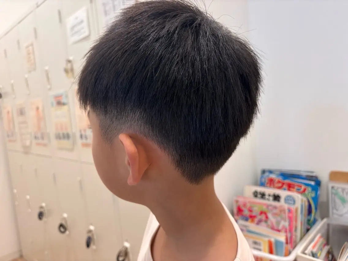 ショート メンズ キッズ かわにし ゆきのヘアスタイル