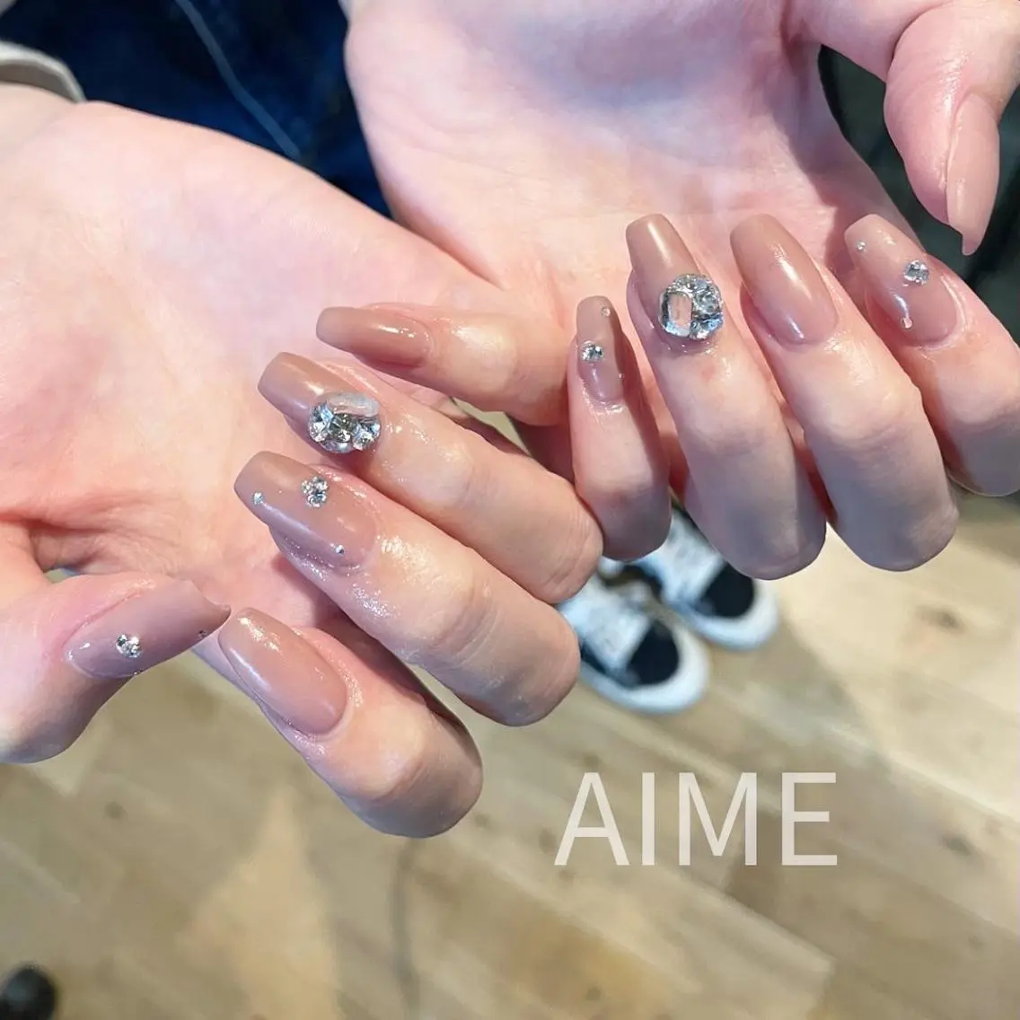 ネイル ハンドネイル AIME (momo)のネイルデザイン